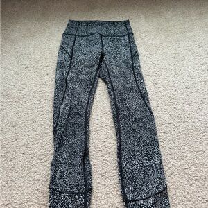 Lululemon Black and White Patterned Leggings